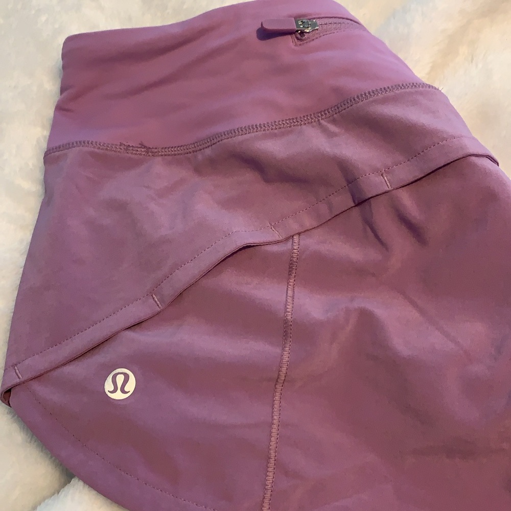Lululemon “speed up shorts”